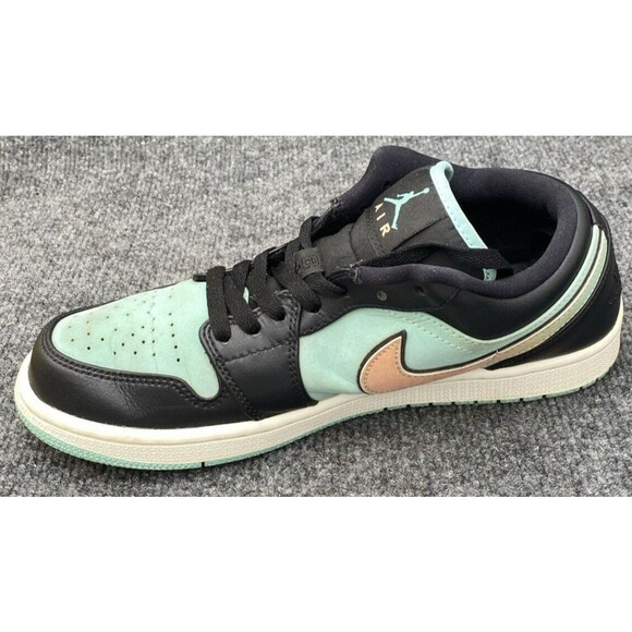 Air Jordan 1 Low SE Tropical Twist Men\'s Size 9.5 Teal Black Sneakers CK3022-301 main image 11